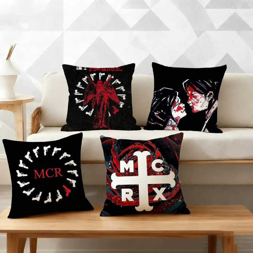 

My C-Chemical R-Romance MCR Pillow Case Pattern Printed Pillowcase For Living Room Sofa Cushion Cover
