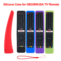 Silicone Case for GB326WJSA GB326WJNA TV Remote Skin Sleeve,Protective Cover for Sharp AQUOS TV 4T-C60BJ3T 4T-C60BK1X remote