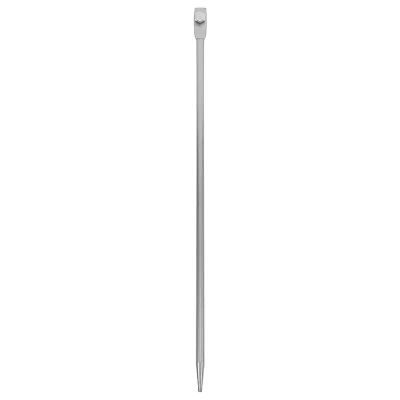 Iron Outdoor Grounding Rod Sturdy Metal Electric Fence Ground Pin Ground Stake Easy Install Fence Grounding Rod 50Cm-【A74Z Miuai