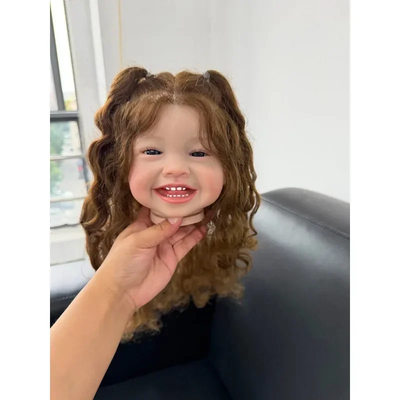24inch Reborn Doll Kit Mila with Hand Root Hair Unfinished Reborn Doll kit Already Painted 3D Skin with Visible Veins Reborn Kit