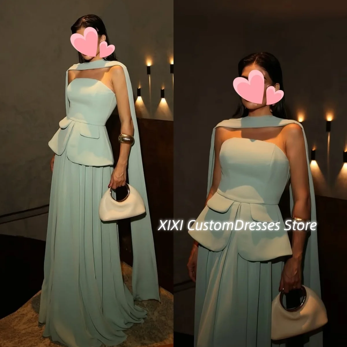 

فساتين 미פרי Женские вечерние платья без бретелек с оборками длиной до пола, платья для торжественных случаев без рукавов на молнии