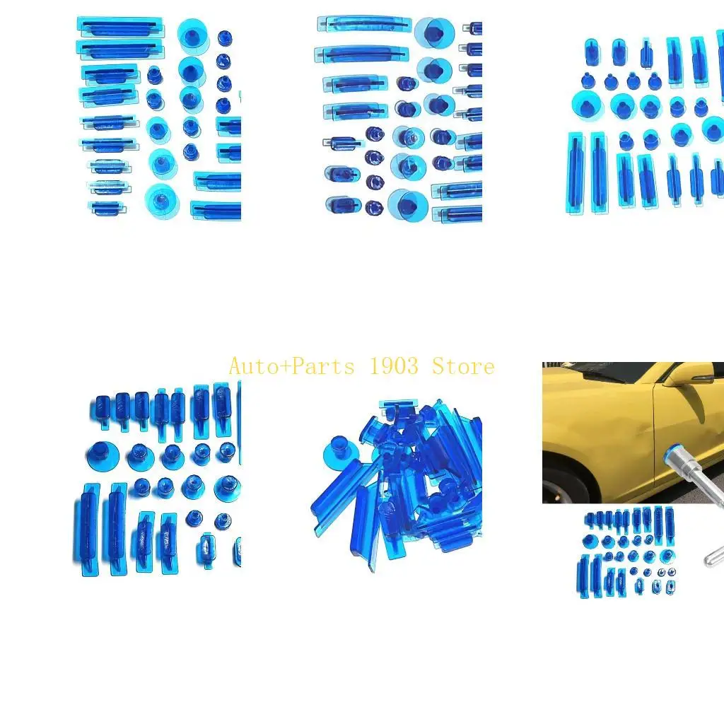 

E21C 30Pcs Pulling Tabs Car Body Dent Removal Pulling Tabs Dent Repair Tools Puller Tabs Set