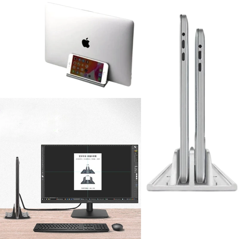 Portable Laptop Stand Holder Foldable Aluminum Notebook Stand Laptop Tablet Stand Support For Macbook Air Pro PC 13-17 inch