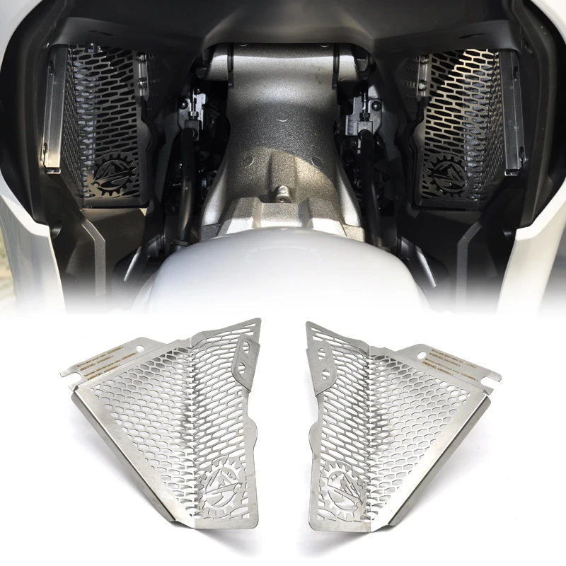 

For HONDA GOLD WING GL1800 GL1800B F6B 2018-2025 304 Stainless Steel Panical Water Tank Protection Net Radiator Guard Shield