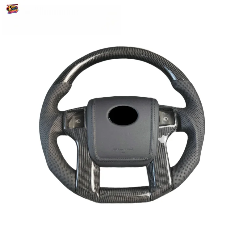 For Toyota Prado Overlord Cool Roadster Ruizhi Sport Flat Bottom Carbon Fiber Steering Wheel Customization Without