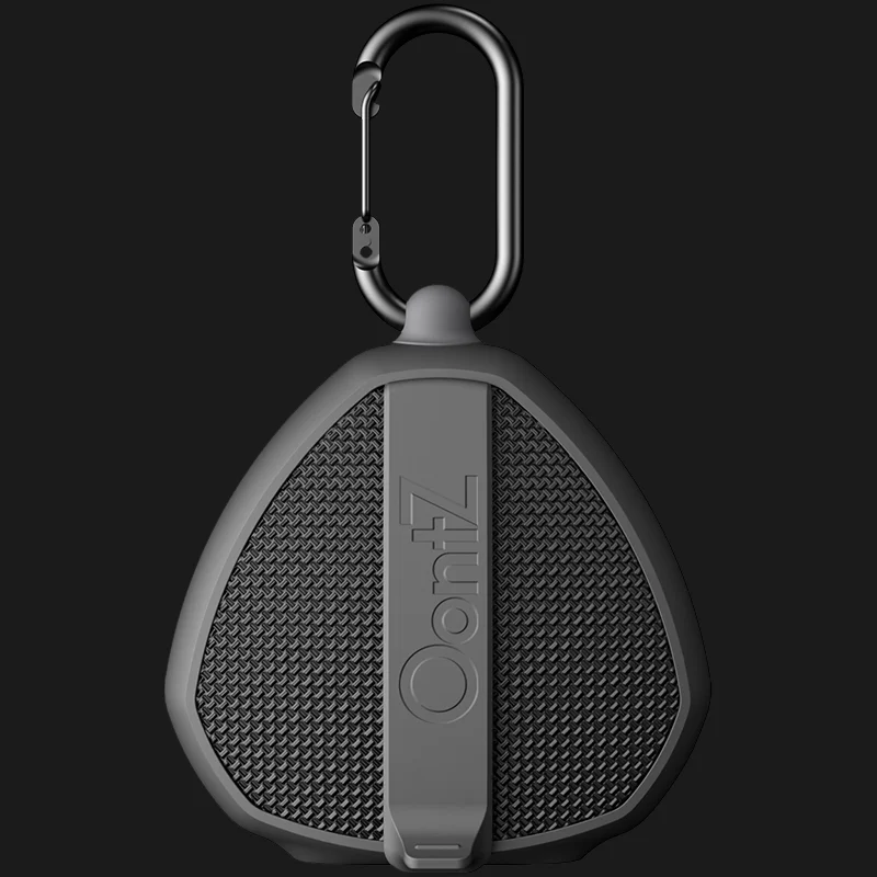 صوت OontZ Clip 5.0-5 وات، بطارية 12 ساعة، نطاق لاسلكي 100 قدم، مقاوم للماء IPX7، مكبر صوت صغير محمول صديق للميزانية