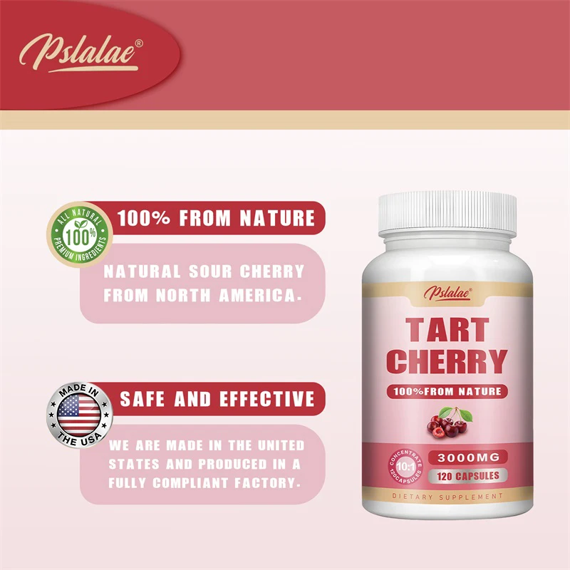 Tart Cherry - Uric Acid Cleanse, Pain Relief, Pain, Muscle Recovery