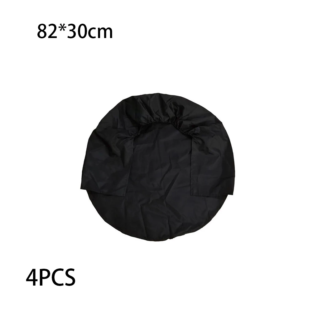 4PCS Car Tire Cover Waterproof Wheel Protector Weatherproof Sleeve