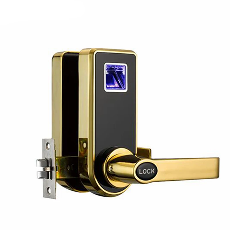 

High Quality Wholesale Cheap Electronic Fingerprint Biometric Door Lock for House Home Office