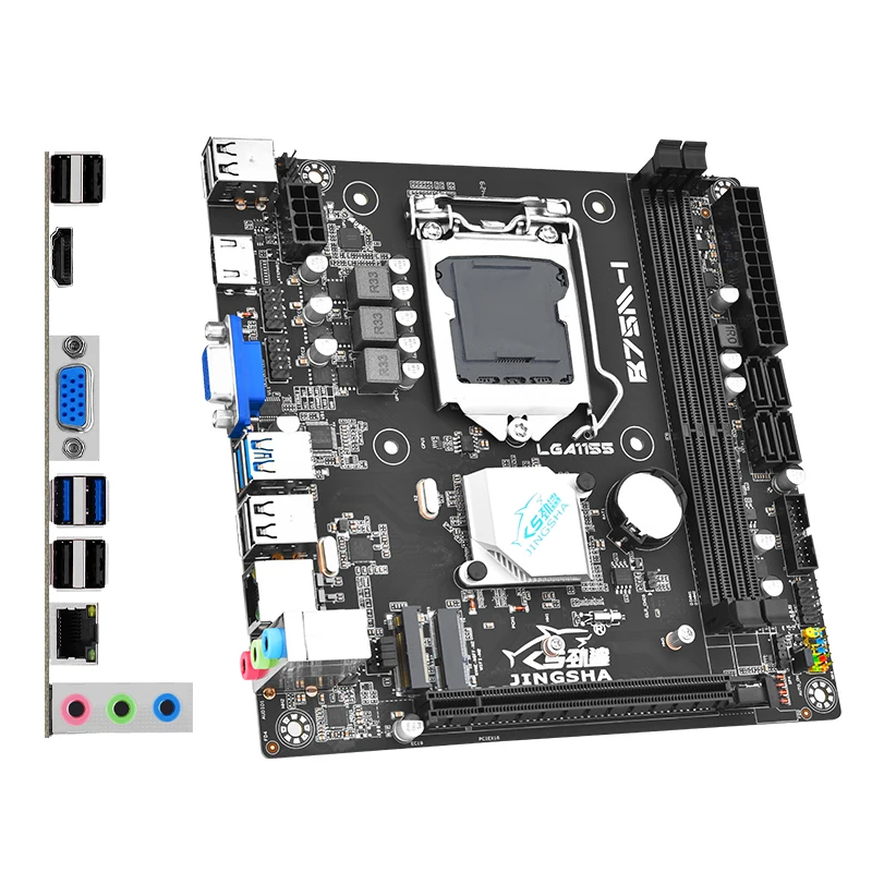 B75 placa mae lga 1155 キット i5 3470 プロセッサ 2*8GB = 16G DDR3