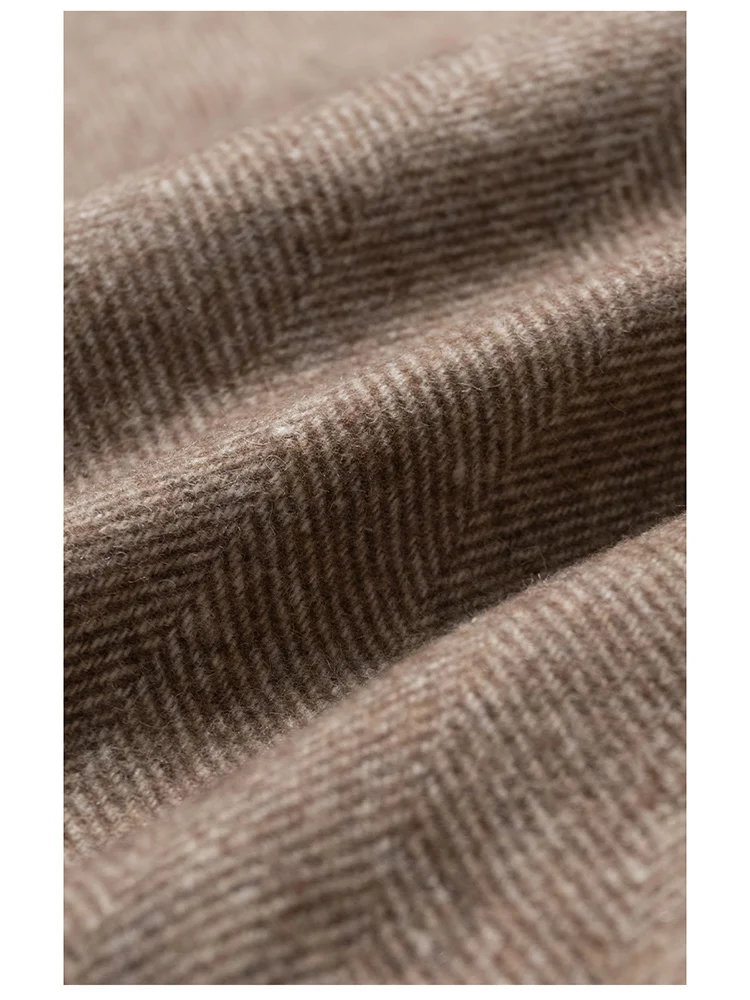 

Warm Cotton Jaet for Middle-Aged Men Autumn Winter Loose Woolen Coat Senior Citizen andpa Cotton Clothes Faion Urban Sle