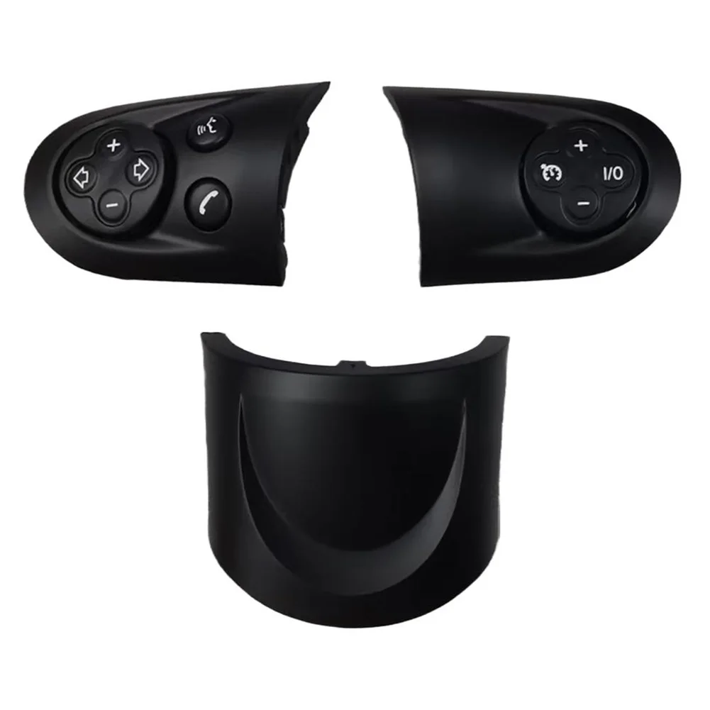 

Switch Button Set Steering Wheel Button Practical Reliable Quick Install Dashboard Accessories Button Cover For Mini