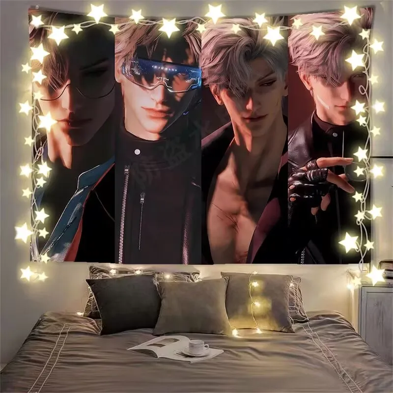 컬렉션 [사랑과 심우주] 진체의 애니메이션 벽지, 기숙사, 방, 침대 옆 배경지, 벽지