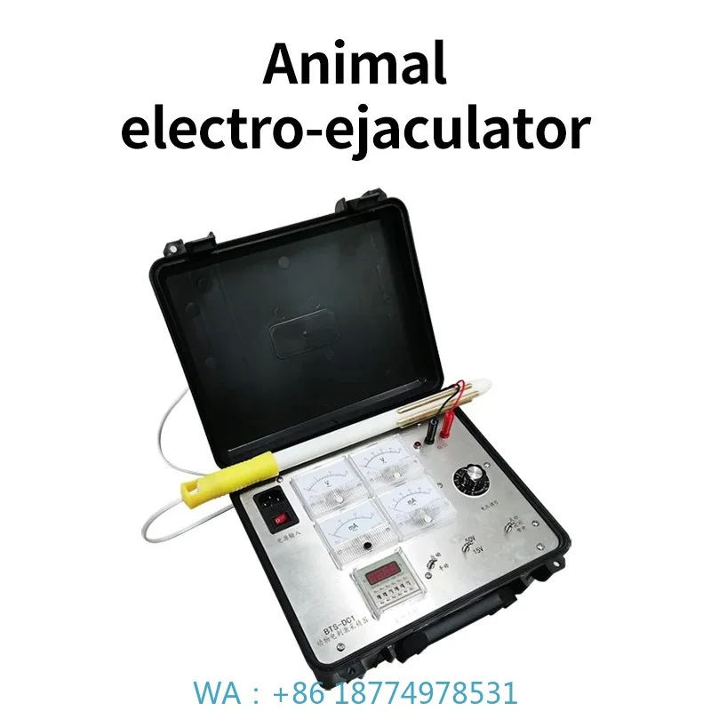 เครื่องกระตุ้นการหลั่งสำหรับสุกร แกะ โค ม้า อุปกรณ์เก็บน้ำเชื้อสัตว์ เครื่องช่วยหลั่งไฟฟ้าสำหรับสัตว์