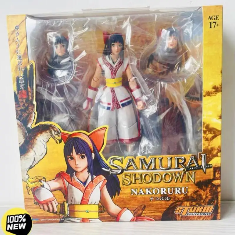 Original Genuine Storm Toys Samurai Shodown Nakoruru 510 1/12 Action Figure Movable Model Toy For Collection Hobby Gifts