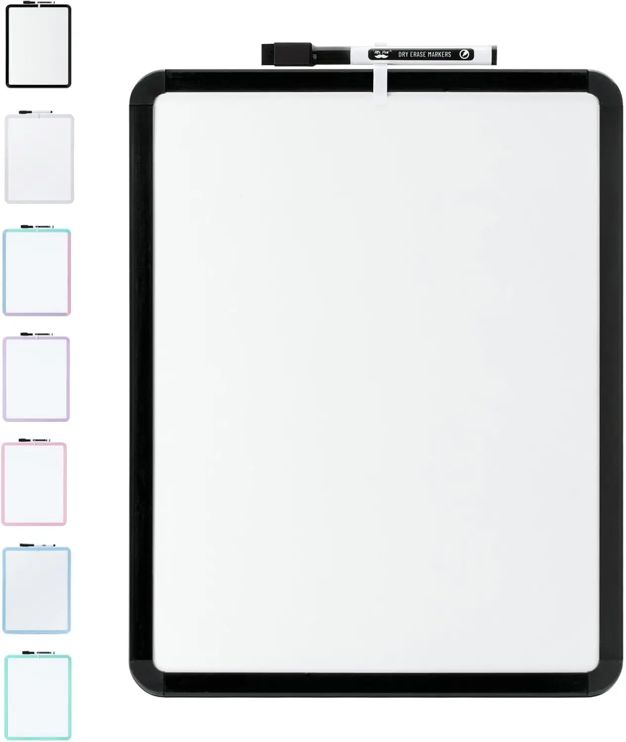 

14x11 Dry Erase Board with Marker, Small White Board for Home, Office, School, Easy Mount with Tape