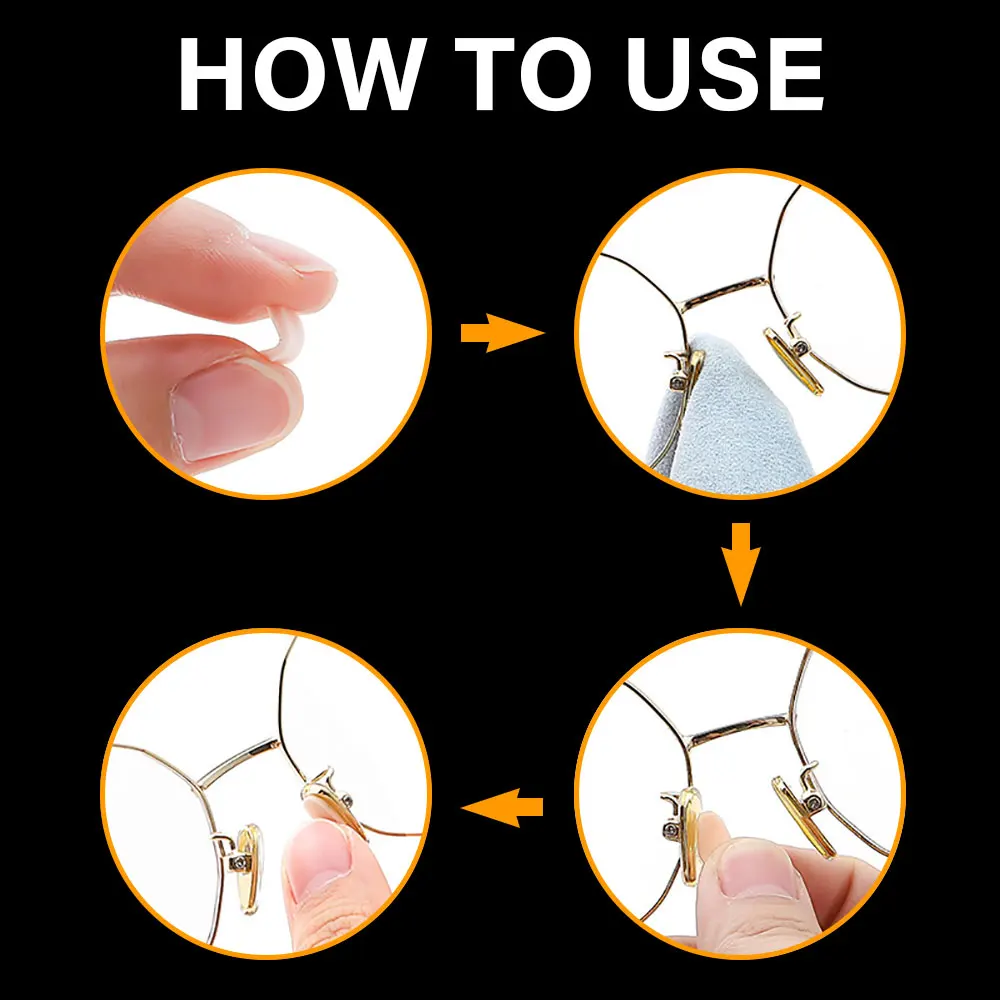 SW Self-adhesive Anti-slip Glasses Sponge Nose Pads Soft Foam Anti Pressure EVA Nose Pad Sticker Comfortable Nose Support - Image 6