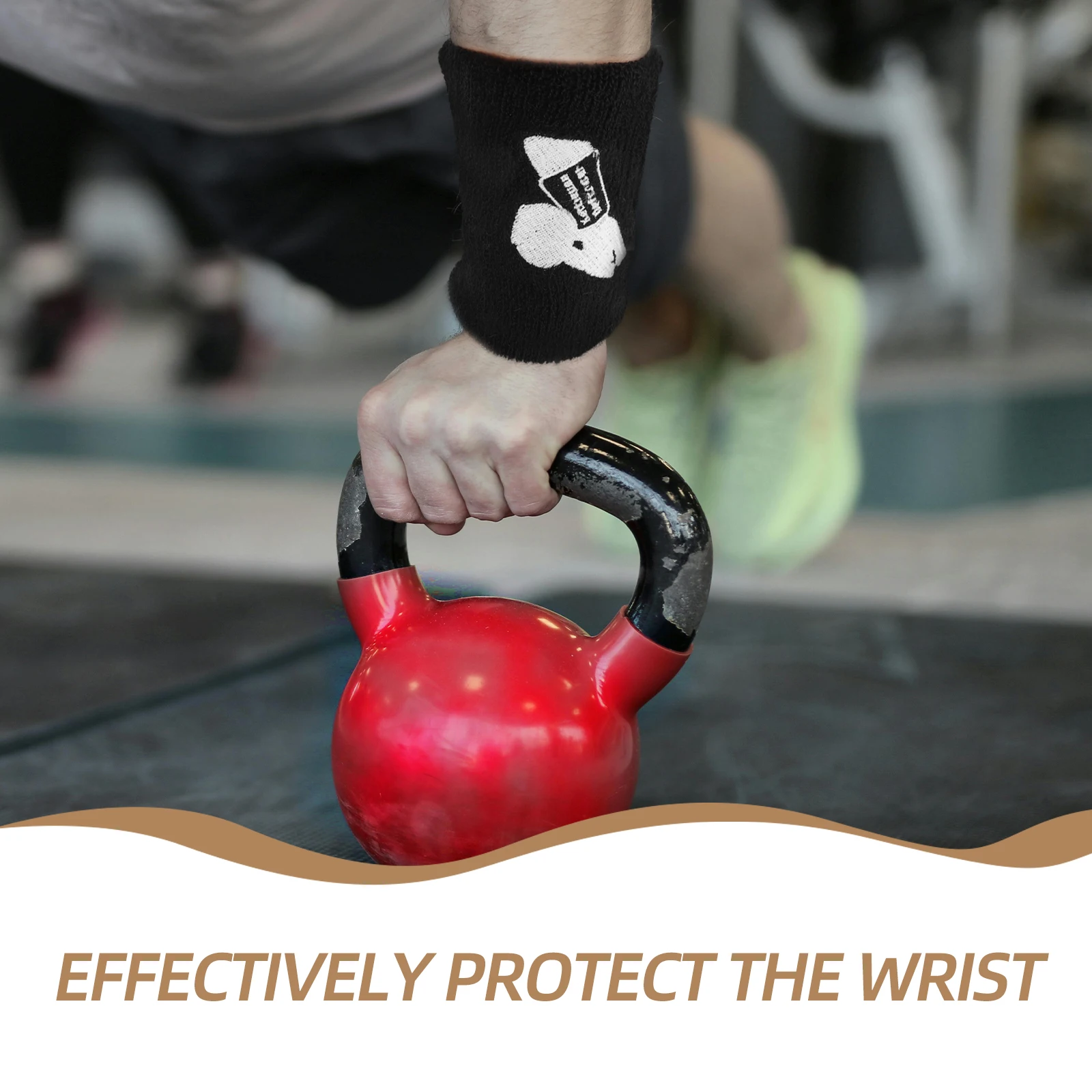 

Kettlebell Wrist Braces Fitness Guard Guards Athletic Wristband Elastic Breathable Sports Wristbands Wraps