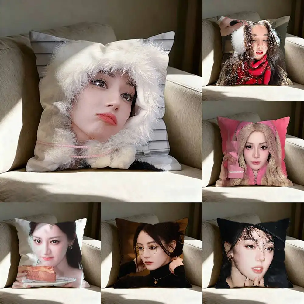 

D-Dilraba L-Love Beyond the Grave Pillow Case Living Room Sofa Cushion Cover Suitable For Home Bedroom Room Decoration