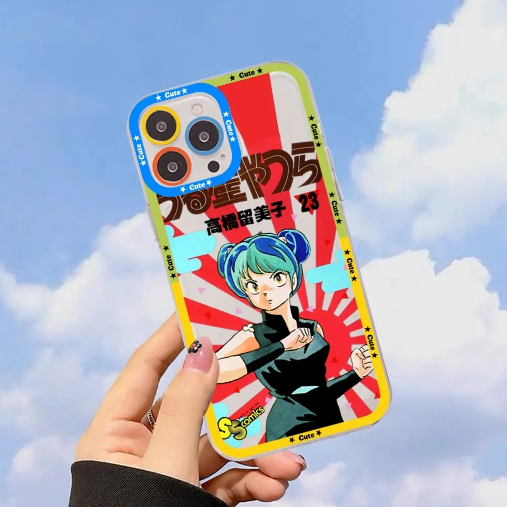 Urusei yatsura anime caso de telefone para redmi 7 8 9 a para redmi nota 5 7 8 9 10 11 pro max 4g 5g funfas