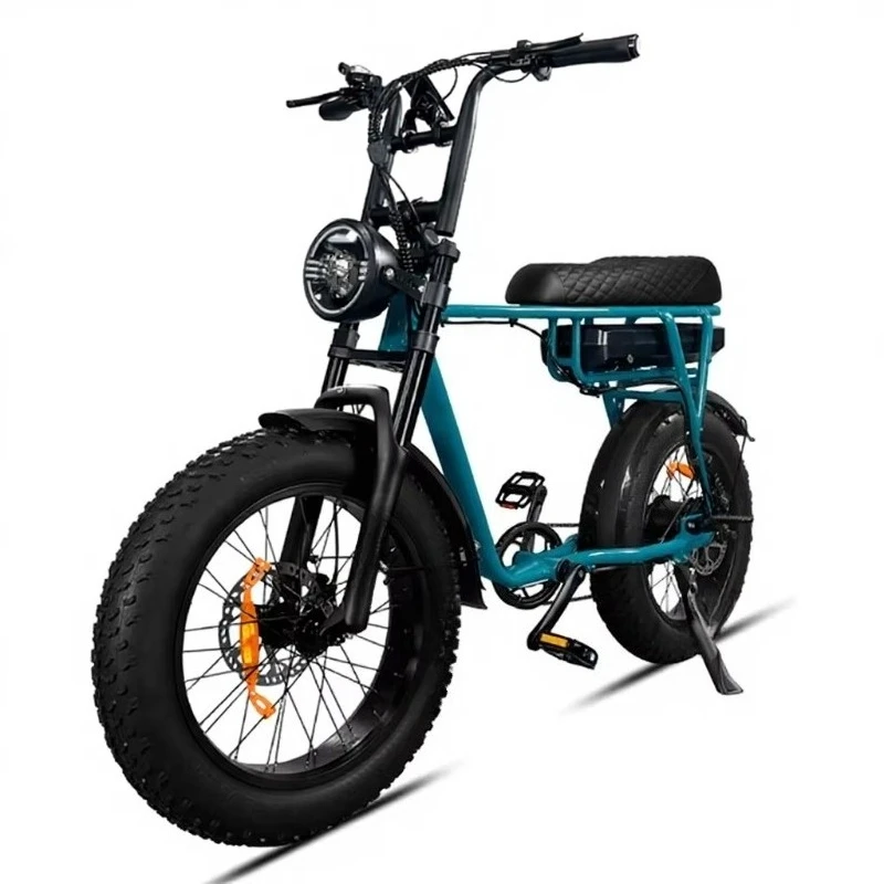 250W/750 20inch Fat Tire Lithium Battery Electric City Bike Aluminum Frame Hydraulic Disc Brakes Fast