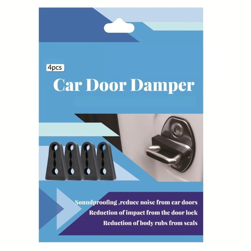 Door Lock Sound Deadener Damper Soundproofing Quiet Buffer for E84 E83 F25 E70 E71 Car Part