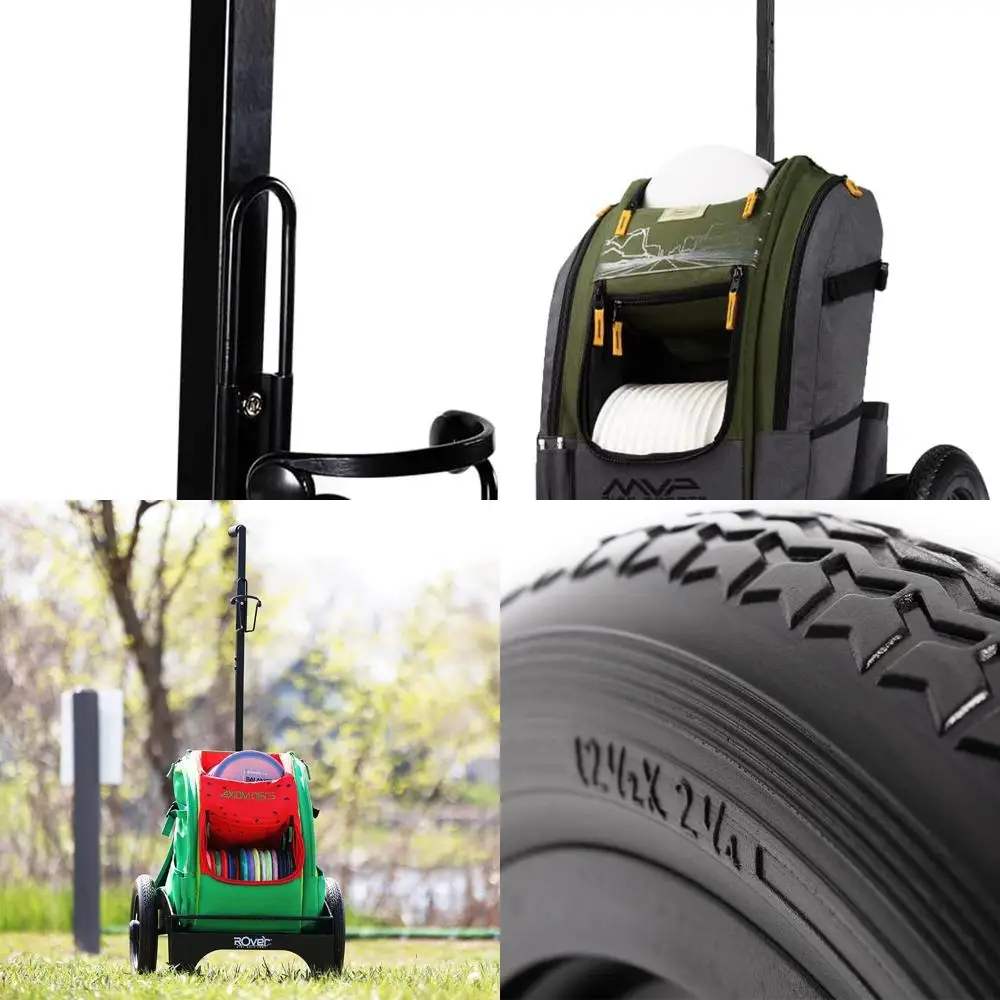 

MVP Disc Sports Rover Disc Golf Cart - Black