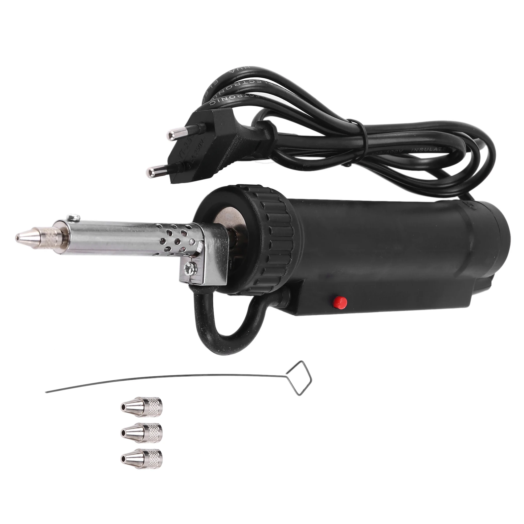 ABLJ 30W 220V bomba desoldadora de soldadura al vacío eléctrica herramienta de hierro herramientas de soldadura herramientas de estaño de succión automática enchufe de la UE