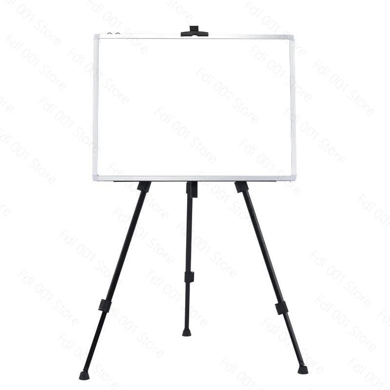 Tripod Foldable Whiteboard Stand, Magnetic Kids Drawing Board Blackboard for Home Outdoor Live Streaming Writing