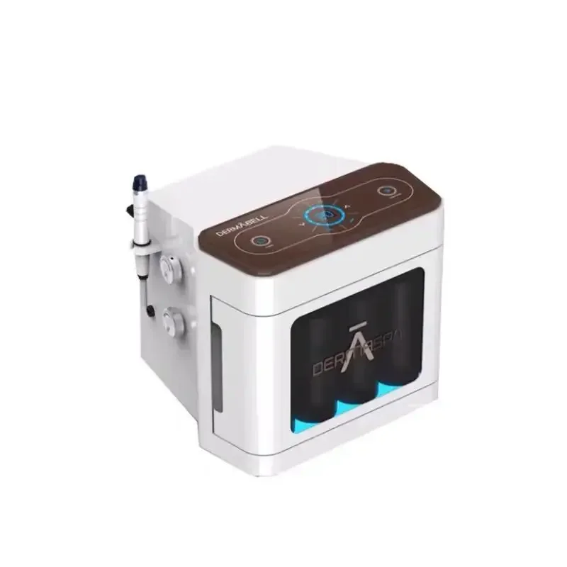 Portable Hydro Dermabrasion Beauty Salon Equipement New Dermaspa Aqua Peel Small Bubble Facial Beauty Machine