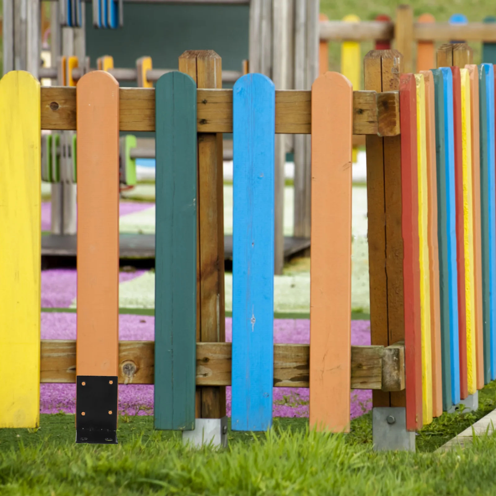 

Support Garden Fence Base Kit Small Fence Border Feet Stand Privacy Screening Holder Practical Part Accessories