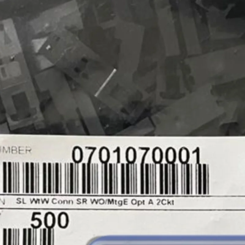 

50pcs/lot 70107-0001 701070001 Plastic shell 2P 100% New and Original