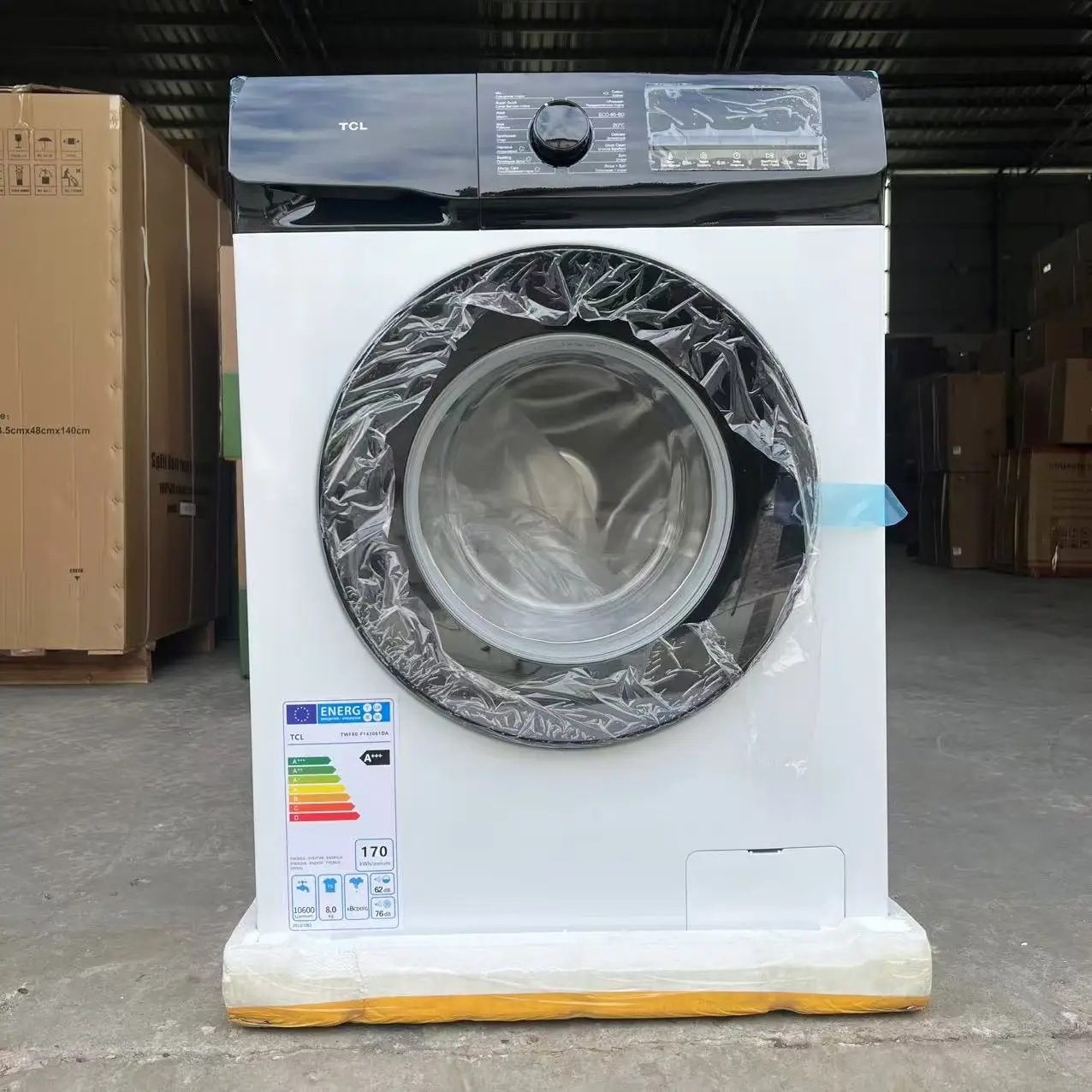 Cheap Price TCL 8kg/9kg Washing Machine with Dry Support Quick Wash Adding Laundry 1400rpm Inverter Self Clean 220v