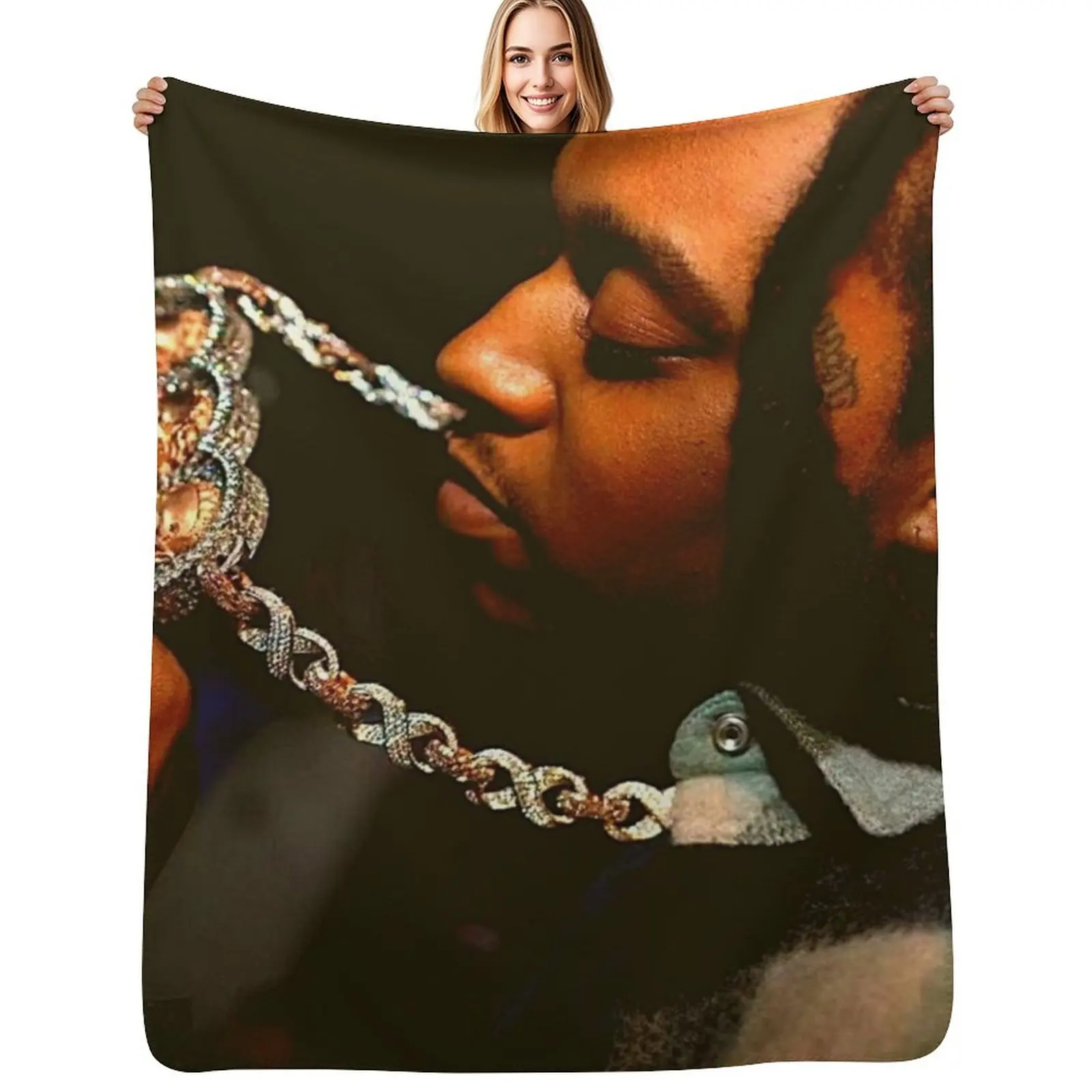 

Takeoff Migos Throw Blanket cosplay anime Soft Plaid manga Thermals For Travel Blankets