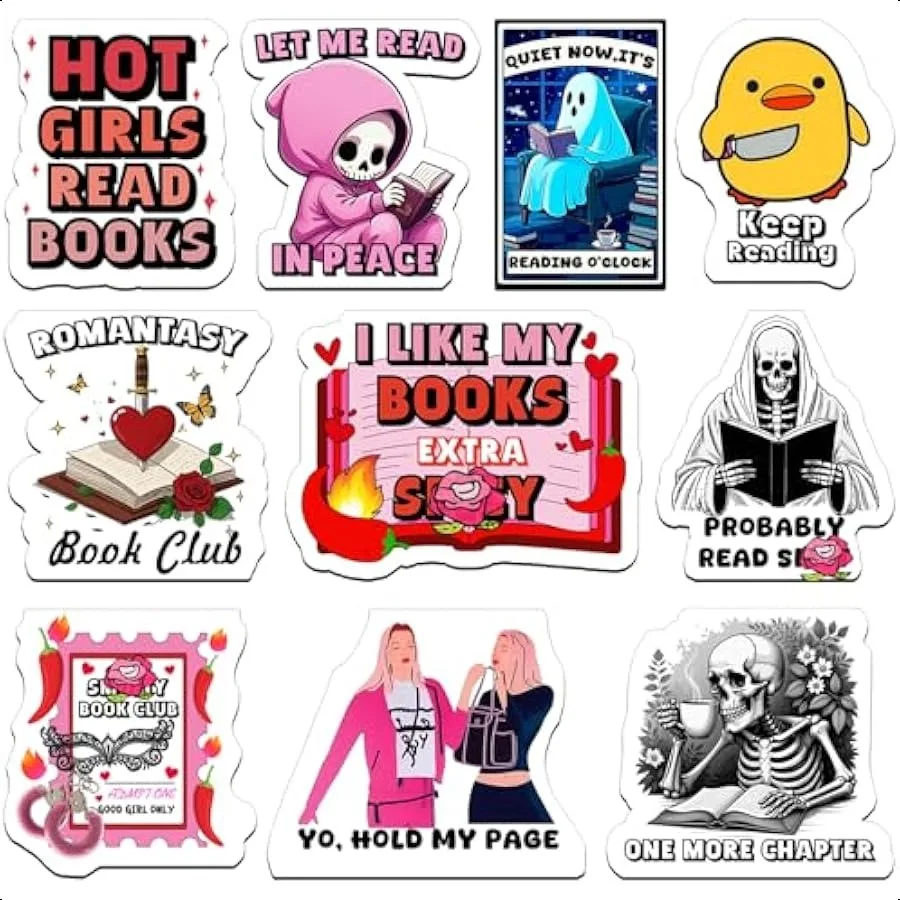 

10Pcs Funny Magnetic Bookmarks for Women Cute Magnet Bookmarks Fun Book Marks for Reading Women Magnetic Book Marks Clip for Te