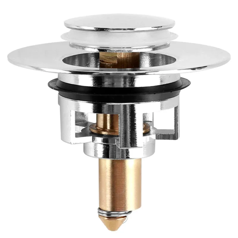 Wastafel Afdruiprek Bounce Core Universeel Type Wastafel Gootsteen Lekkende Plug Push Type RVS Clamshell Accessoires