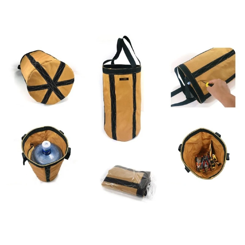 Túi công cụ Canvas chống thấm nước dày để tổ chức hiệu quả các công cụ thiết lập công nghiệp Túi công cụ làm việc cao M4YD