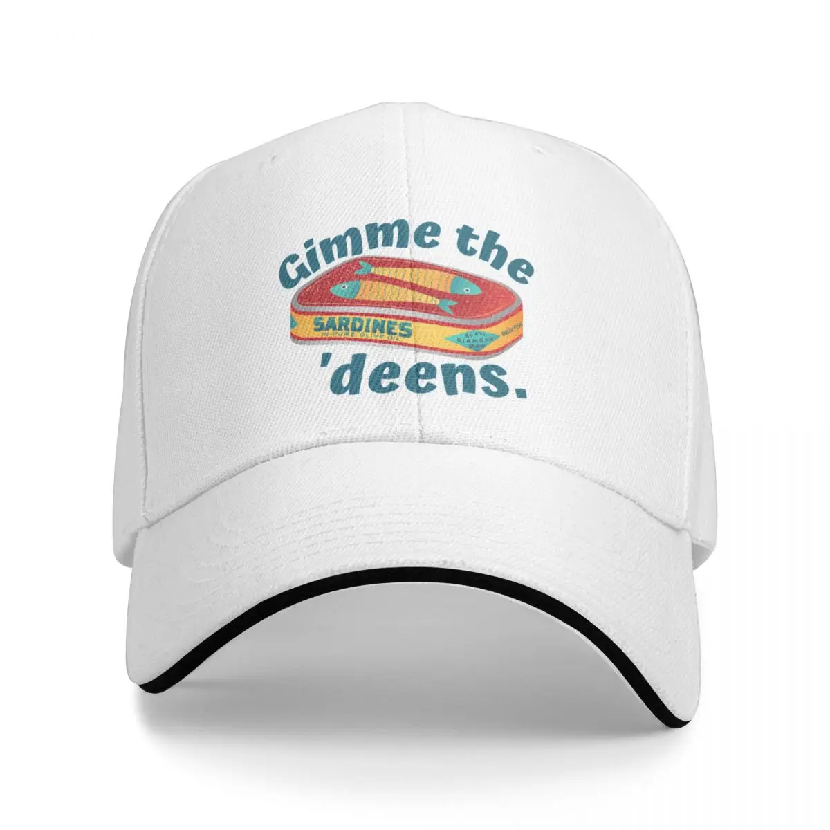 Gimme the 'deens - Sardine Lovers Baseball Cap Golf New In Hat Women Hats Men's