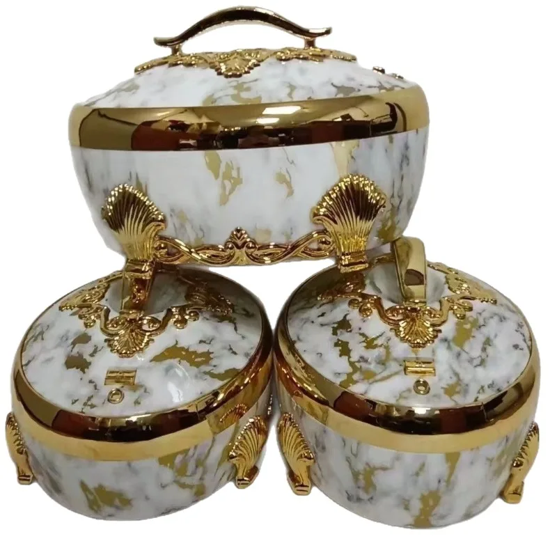 4L-5L-6L 3PCS Insulation Box New Food Warmer Container