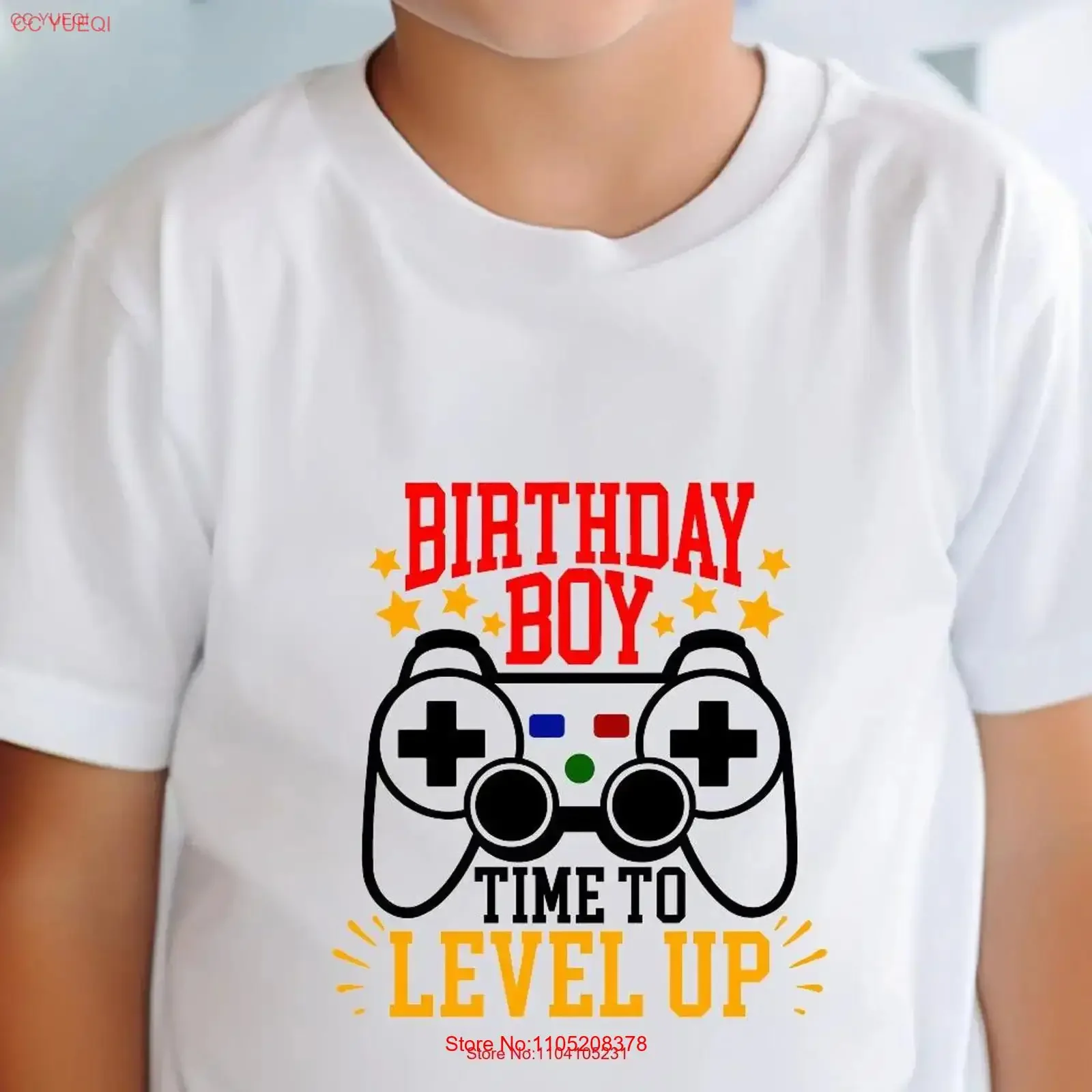 Birthday Boy Time To Level Up Gaming T Shirt Gamer 10 Unlocked Video Games vintage Washed Comfortable Soft designer clothes
