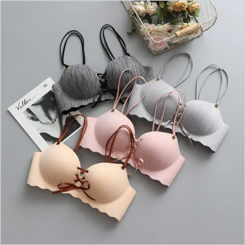 Sexy Women Super Push Up reggiseni Sexy senza cuciture intimo donna senza ferretto femminile bralette beauty back lingerie reggiseni da donna siere