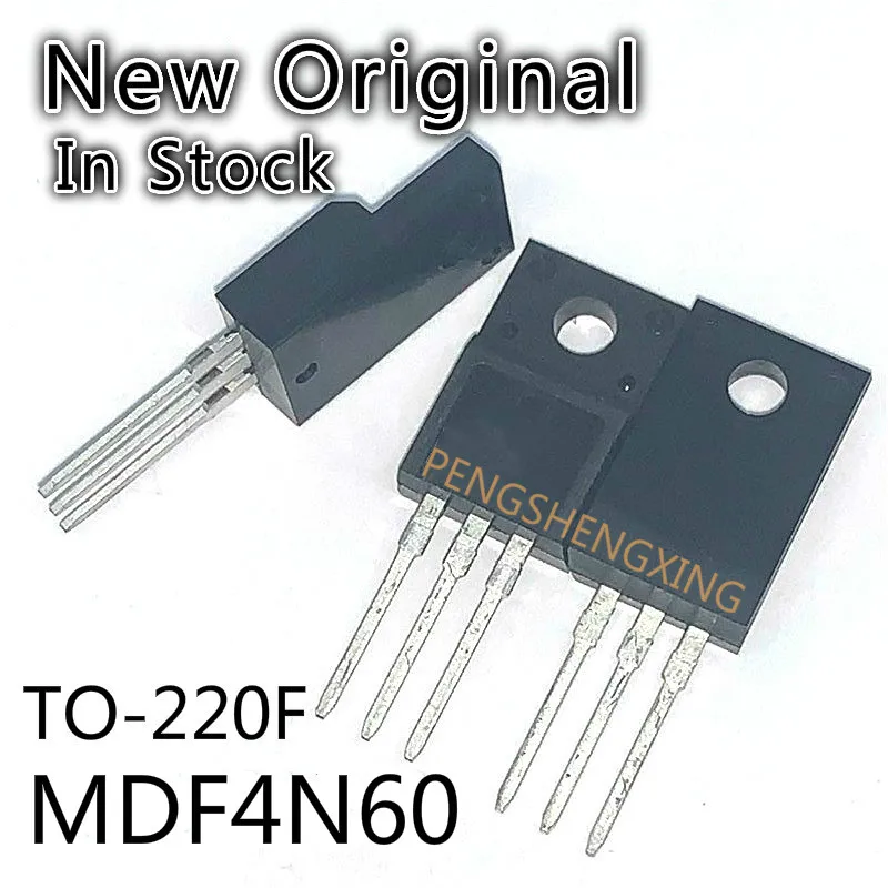 10PCS/LOT   MDF4N60 TO-220F 4N60 TO220F TO220 600V 4A    New original spot hot sale