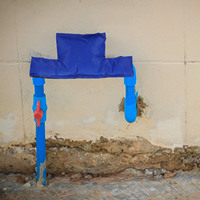 1pc Water Meter Insulation Thickened Freeze Proof Outdoor Faucet Protector Waterproof Pipe Cover Socks For Winter Outdoor Pipe