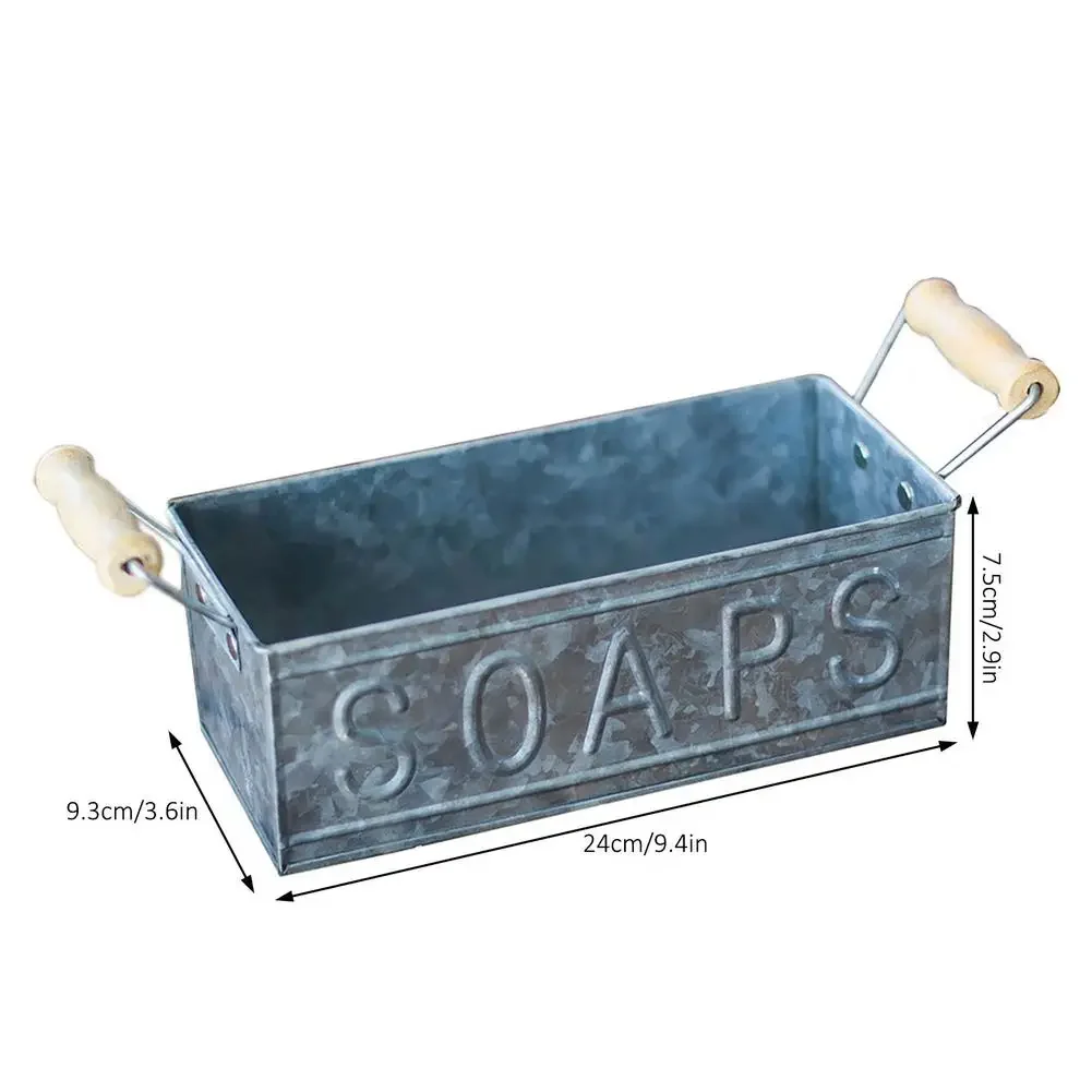 Vintage Soap Mold Durable Rectangular Mold Multifunctional Soap Mould Metal For Handmade Making Soap Lover Gift 3.6