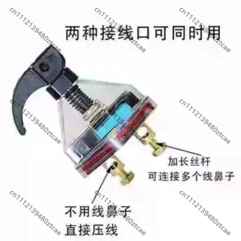 Pure Copper Battery Power Cut Off Switch 12V 24V Anti-leakage Main Isolator Truck Automotive Electrical Replacement Parts