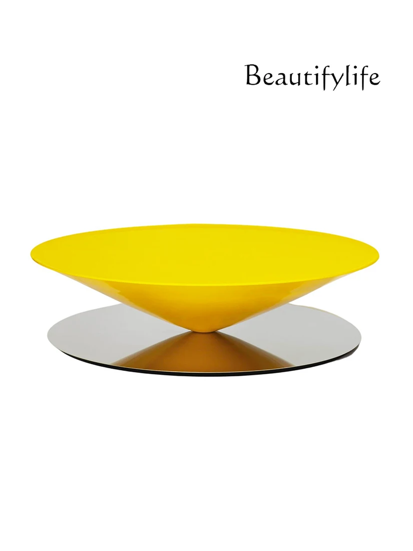 Designer Conical Suspension Tea Table Creative Art Simple Modern Living Room Bar Italian Minimalist Tea Table