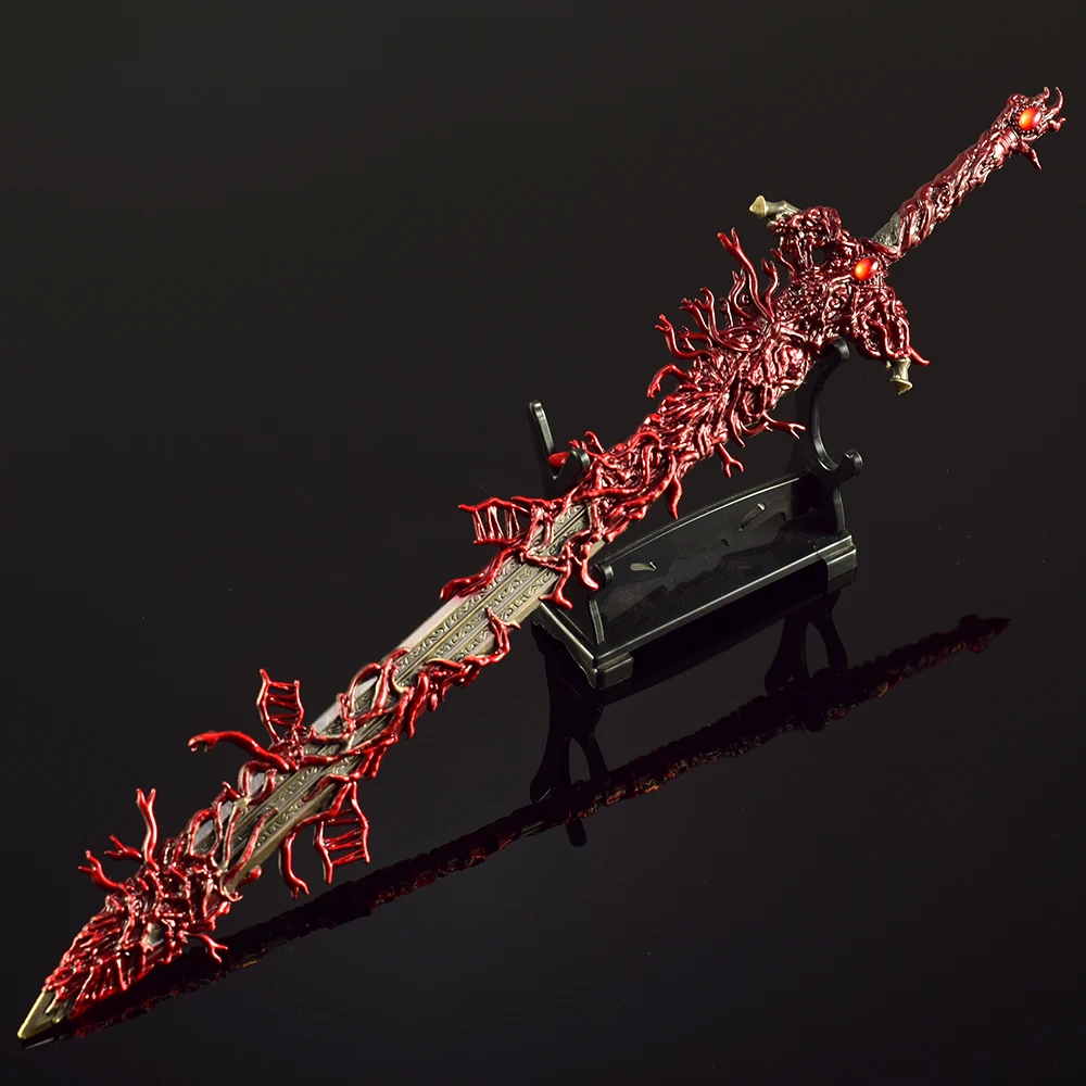 Blasphemous Blade Rykard ゲーム周辺機器 30CM モデル 全金属製 剣型オーナメント デスクトップオーナメント 装飾 コレクション 男の子へのギフト