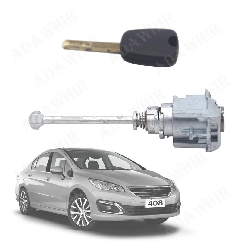 

Car Lock FRONT LEFT DOOR LOCK BARREL Fit FOR PEUGEOT 408 Car Lock Parts