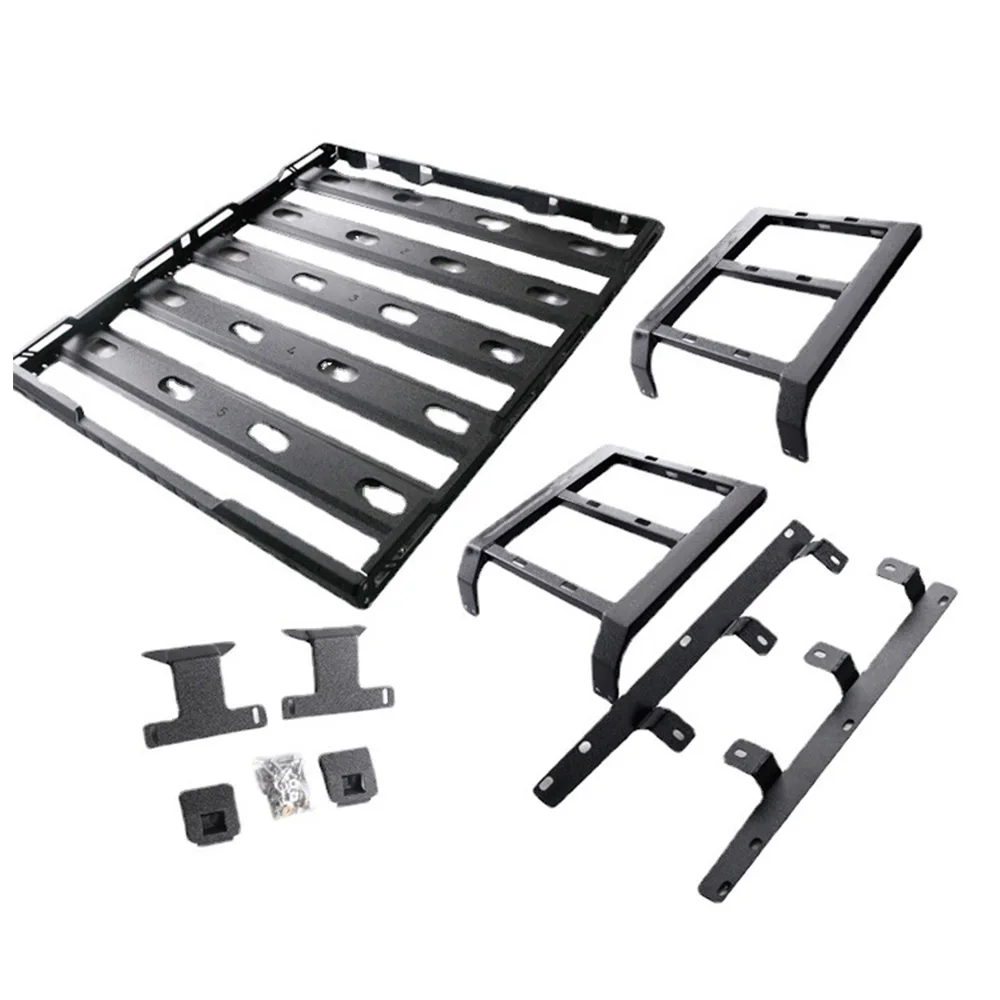 

EVERIGNITE Customized steel Offroad 4x4 Roof Rack cargo carrier truck car roof racks jeep gladiator with Aluminium ladder