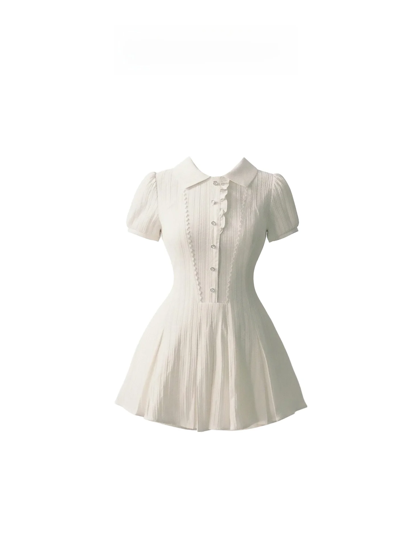 กระโปรงทรงเอ สไตล์เกาหลี สีขาว สำหรับผู้หญิง ฤดูใบไม้ผลิ ฤดูร้อน ช่วยให้ดูผอมเพรียว เหมาะสำหรับใส่ไปทำงาน สวมใส่สบาย มีไซส์พลัส